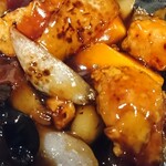 中華食堂 白鳳 - 酢豚 アップ