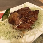 太鼓判亭 - 極厚ロースのにんにく風味、最近これ好きだよね（作るのが）