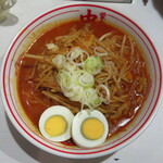 蒙古タンメン中本 - 味噌卵麺