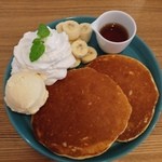 Cafe michikusa - クラシック・パンケーキDX（850円）