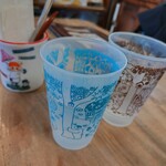 ハティフナット 高円寺のおうち - お水のコップもなんかかわいい