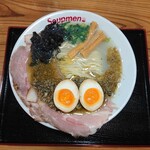 Soupmen - 牡蠣塩らぁ麺 静岡県産『金豚王』チャーシュー・味玉入り 1,300円