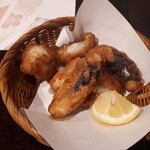 ごはんや あらじん - タコ唐揚げ