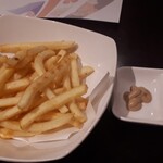 ごはんや あらじん - ポテトはハニーマスタード付きで！