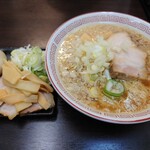 Kitakata Shokudou - 背脂しょうゆ特製(熟成多加水麺)