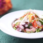 Various seafood salad ~Japanese style dressing~