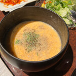 黒毛和牛焼肉 虎斑 - 今まで飲んだ中で一番美味しかった玉子スープ
