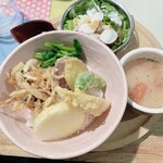 山ｃａｆｅ - 春天丼ランチ