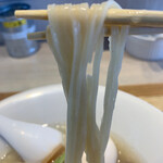 宍道湖しじみ中華蕎麦 琥珀 - 宍道湖しじみ中華蕎麦<塩>(1000円)にワンタン2個(100円)