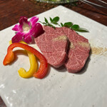 黒毛和牛焼肉 虎斑 北新地店 - フィレステーキ