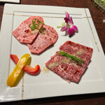 黒毛和牛焼肉 虎斑 - 過去最高に美味しかったリブシン！ハラミもさっぱり