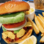 Sims Lane Burger Stand - アボカドチーズバーガー