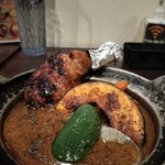 Supaisu Potto - ローストチキンと野菜のカレー