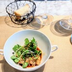 La Brianza - ACiDのも好きだしブリアンツァのリードヴォーお料理も美味しかった☆私きっと素材的にも好きなんだわ。それにしても美味しかったしこの日に来て作っていただけて幸せだったわ～(*˘︶˘*).｡.:*♡