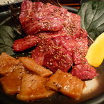 和牛焼肉 布上 - ☆上ミノ＆ハラミちゃんのコンビ＼(~o~)／☆