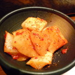 和牛焼肉 布上 - ☆大根のキムチも久しぶりです(*^^)v☆