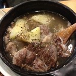 和牛すじ塩煮こみ 450円