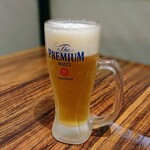 全席個室居酒屋 銀邸 - プレミアムモルツ(生)