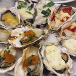 8TH SEA OYSTER Bar - 5種盛り