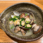 四季彩 華門 - アサリバター700円