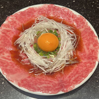 焼肉 いのうえ 国分寺店 - いのうえ炙りユッケ