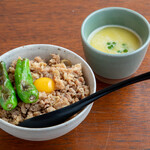 Torimasa - 鳥雅丼（スープ付き）