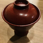 Onarimon Haru - うすい豆の吉野煮 貝柱のお出汁