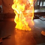 大淀河畔 みやちく - 炎が