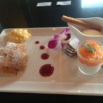 大淀河畔 みやちく - チャンピオン牛コースのデザート