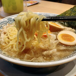丸源ラーメン - 味玉肉そば肉ダブル