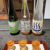 酒と二十四節気料理 きのえね omoya - 利き酒・梅酒（600円）