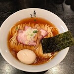 支那ソバ　小むろ - 整えて並べられた麺