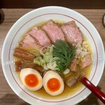 がふうあん - 上から限定麺 「鶏と魚だし」DX