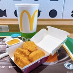 マクドナルド - チキンマックナゲット、アイスプレミアムローストコーヒー(Ｌ)