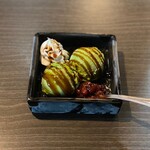 Yakiniku Ushinomaki - 抹茶、黒蜜、あんこの相性抜群のデザート　　¥383