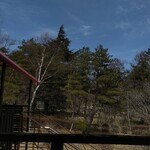 清泉寮本館レストラン - テーブルからの景色