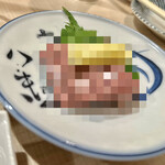 モツの朝立ち - レバ刺し