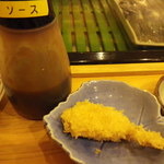 三太郎鮨 - 白身魚フライ