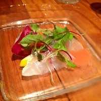 イタリア料理 スペランツァ - 愛媛直送アジのカルパッチョ