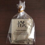 KING LION スリランカレストラン＆バー - 開店が遅れたお詫びにとスリランカの老舗、JAFの紅茶貰った