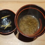 我逢人 - ◆味噌汁(かつお出汁)