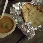 Sajilo Cafe Linden - Butter Chicken and Cheese Naan Set (Take Away)