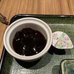 日本酒と生牡蠣 赤坂ソネマリ - コーヒーゼリー