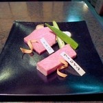 焼肉 松喜 - ヒレ芯とサーロイン。