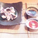 割烹　和郷 - 鱧の炙り