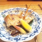 割烹　和郷 - 喉黒の塩焼き