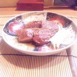 割烹　和郷 - 鴨のローストだったと思う