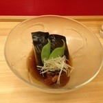 京夕け　善哉 - 賀茂茄子と鰊