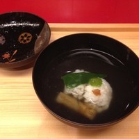 京夕け　善哉 - 鱧と管牛蒡