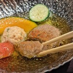 Sobako Kaiseki Ginza Tean - 面白い食感